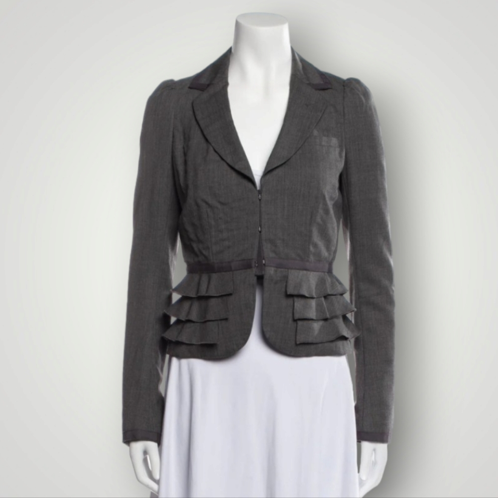 Rebecca Taylor Gray Blazer